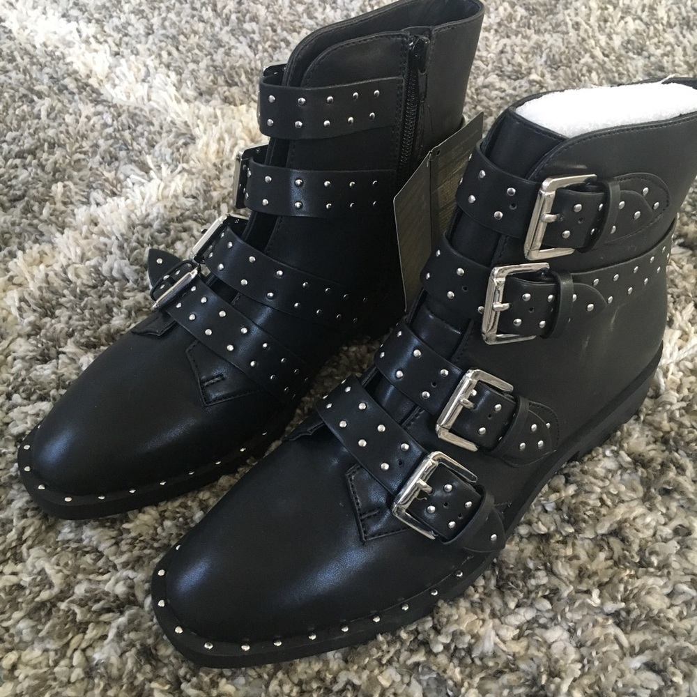 Studded Ankle Boots